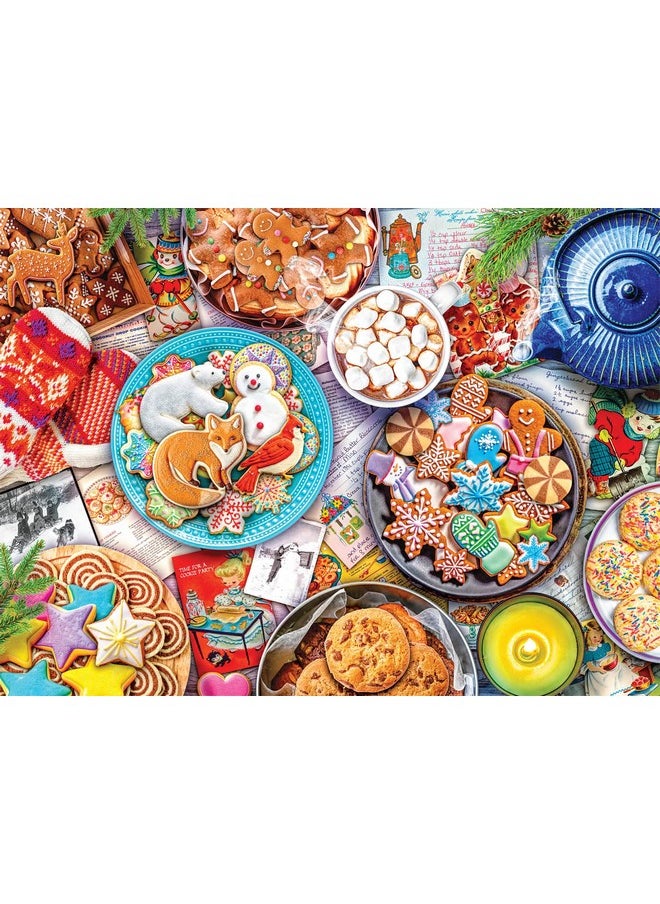 - Aimee Stewart - Cookies And Cocoa - 1000 Piece Jigsaw Puzzle For Adults Challenging Puzzle Perfect For Game Nights - 1000 Piece Finished Size Is 26.75 X 19.75, Large