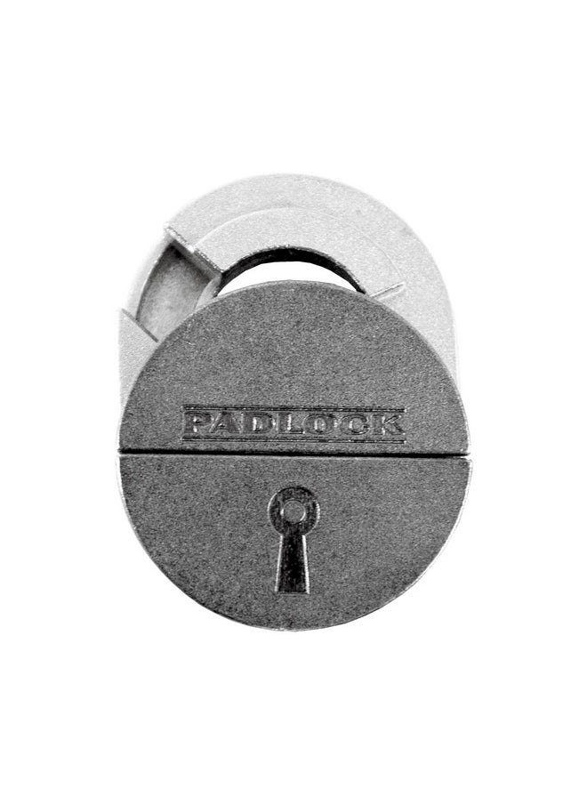 | Padlock Hanayama Metal Brainteaser Puzzle Mensa Rated Level 5, For Ages 12 And Up