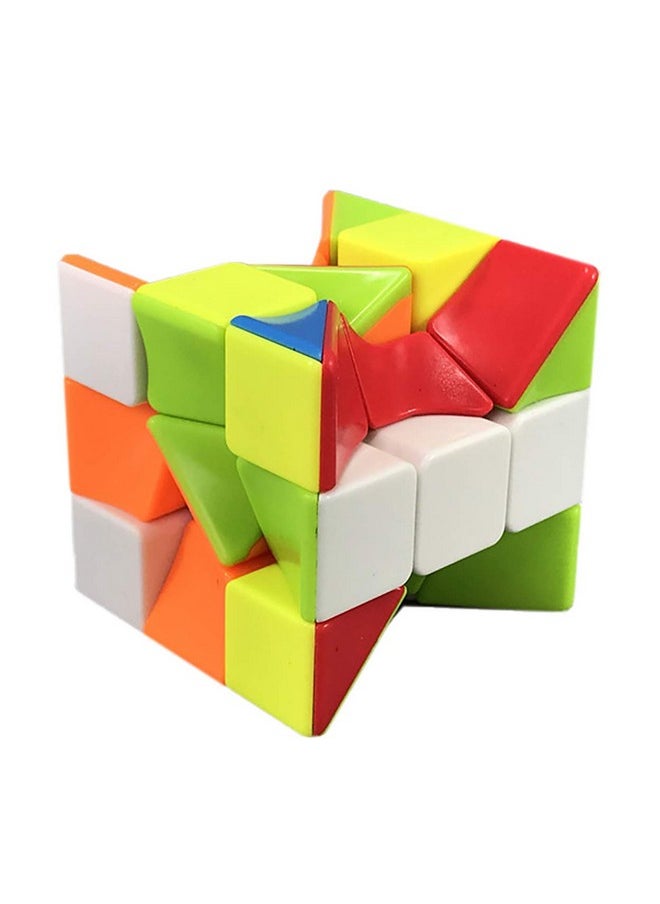 Cube Twist 3X3 Stickerelss Speed Cube Vivid Color Magic Puzzle Toys Puzzle Boxes(Twist 3Rd Order)