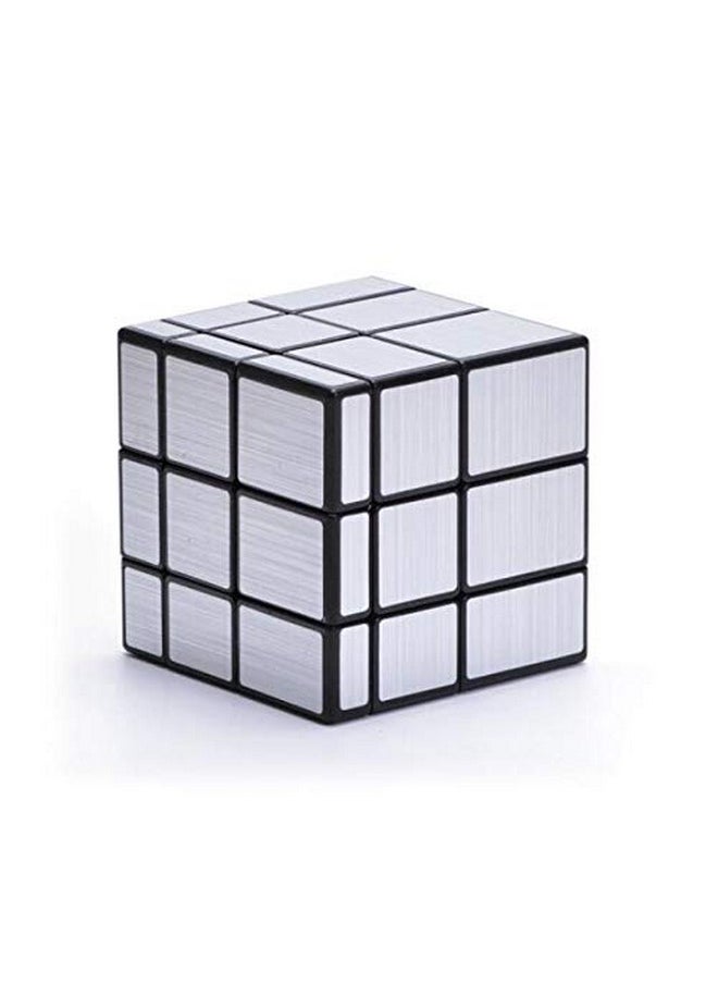 Mirror Cube 3X3X3 Silver Sticker Magic Cube Black 3X3 Silver Mirror Blocks Speed Cube Mirror Cube 3X3X3 Speed Cube