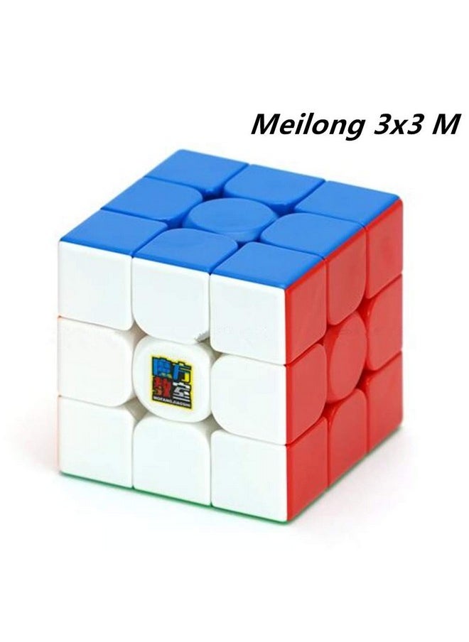 Moyu Meilong 3X3 M Magnetic Stickerless Speed Cube Mfjs Meilong 3X3X3 M Cubing Classroom Meilong 3X3 M Speed Cube
