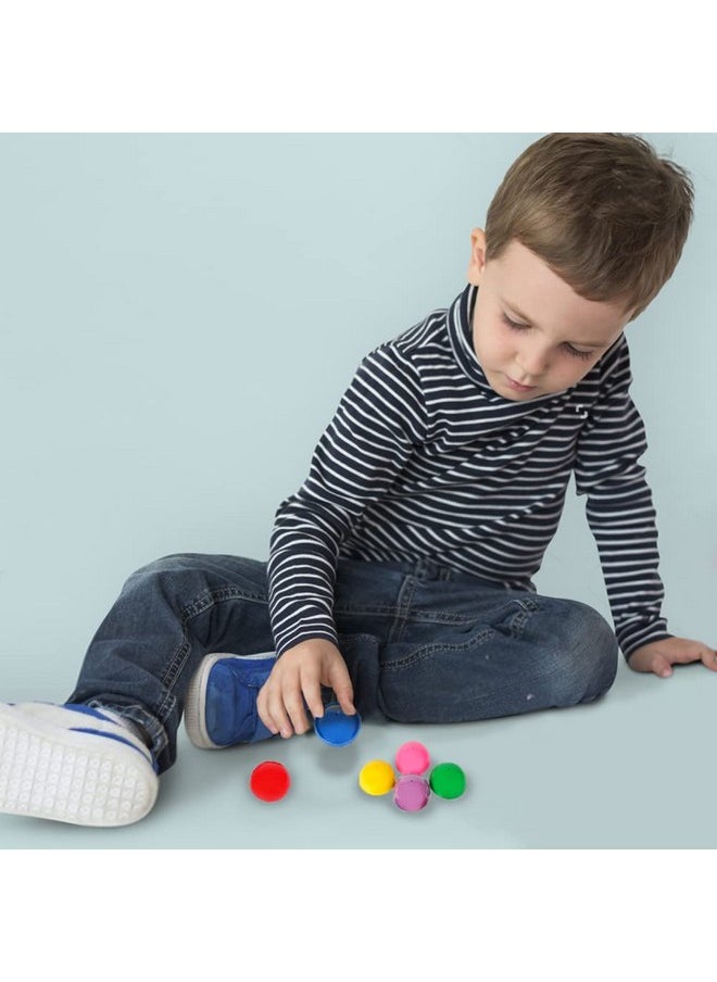 2 Inch Rubber Pop Up Popper Toys - Pack Of 12 - Assorted Colors - Ideal Impulse Item - Dropper Popper Toy - Great Small Game Prizes, Party Favor And Gift Idea For Boys And Girls Ages 3+