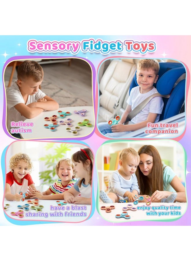 Fidget Spinners For Kids 12 Pack, Sensory Fidget Toys Bulk For Girls Boys, Christmas Party Favors For Kids 4-8-12 Goodie Bags Stocking Stuffers, Classroom Prizes Birthday Gifts