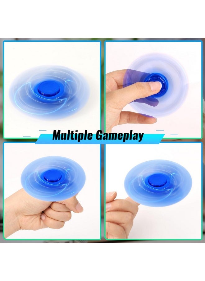 2Pcs Fidget Spinner For Kids Adults Stress Relief Sensory Fidget Toys Cool Electroplated Fidget Spinners Adhd Autism Christmas Birthday Gifts Stocking Stuffers Classroom Prizes For Boys Girls
