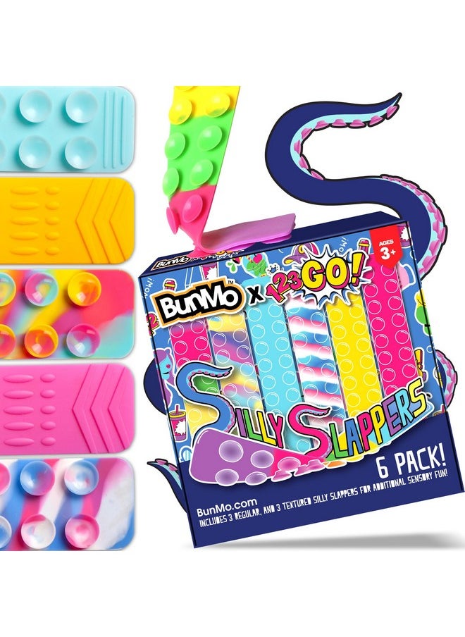 6Pk Sensory Suction Toys - Stocking Stuffers For Kids - Sensory Toys - Stocking Stuffers - Engaging Creative & Imaginative Play - Stimulating & Addictive - Kids Stocking Stuffers