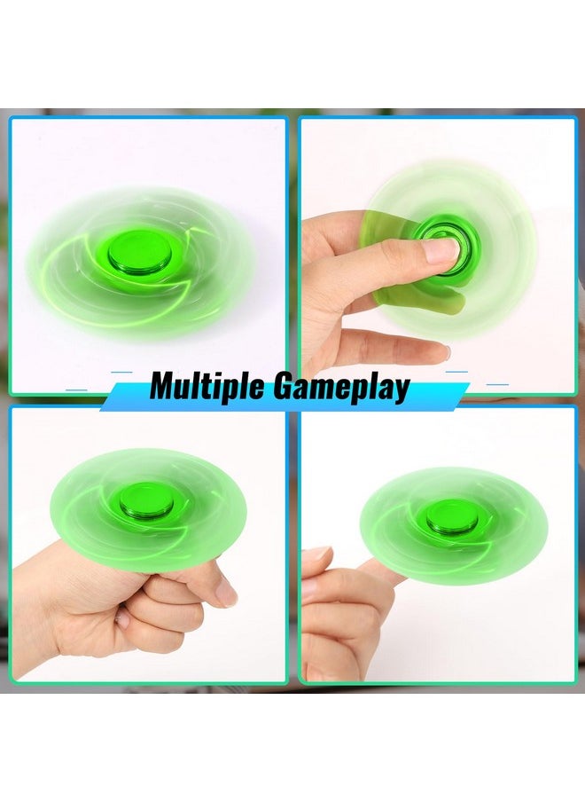 2Pcs Fidget Spinner For Kids Adults Stress Relief Sensory Fidget Toys Cool Electroplated Fidget Spinners Adhd Autism Christmas Birthday Gifts Stocking Stuffers Classroom Prizes For Boys Girls