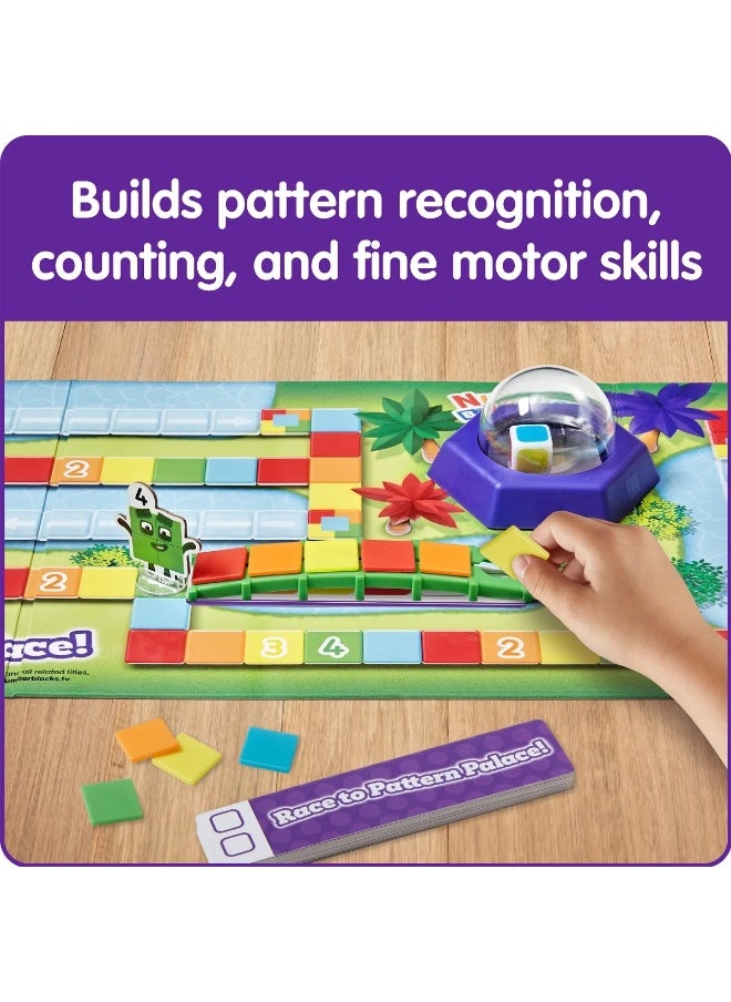 Learning Resources Numberblocks Race to Pattern Palace Board Game