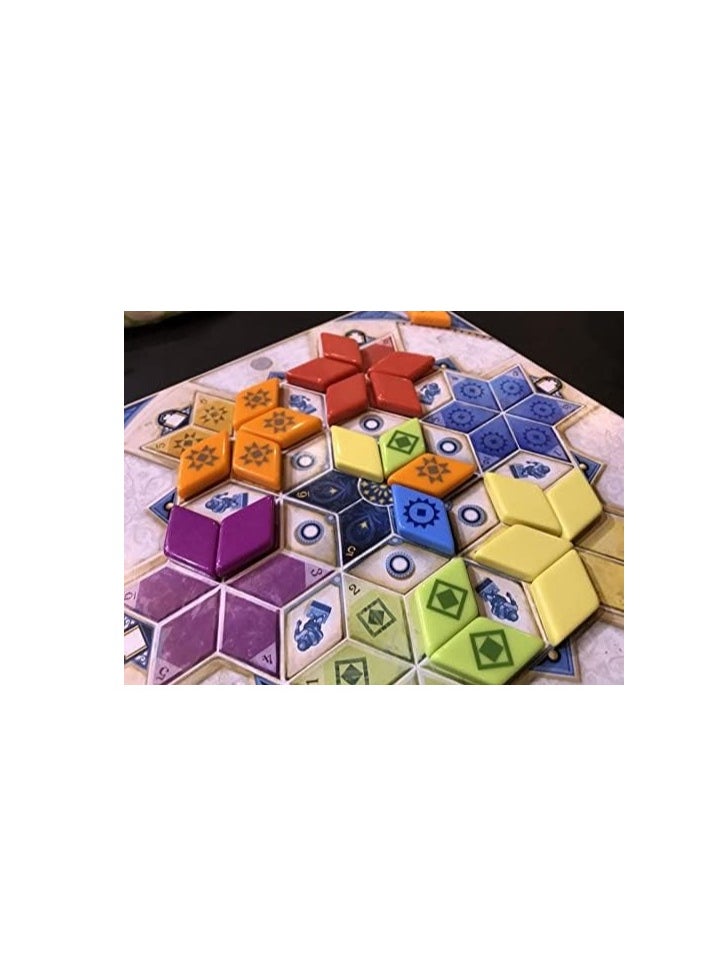 Azul: Summer Pavilion | 2-4 Players | Official Version | English, Arabic and French Language | Family Game For Ages 8+ | Board Game - Abstract | Original - Made In China