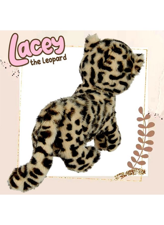 | Lacey The Leopard Tooth Fairy Pillow Stuffed Animal Plush Doll With Pocket | Perfect Loose Tooth Gift For Daughter, Son, Granddaughter, Nephew Or Niece