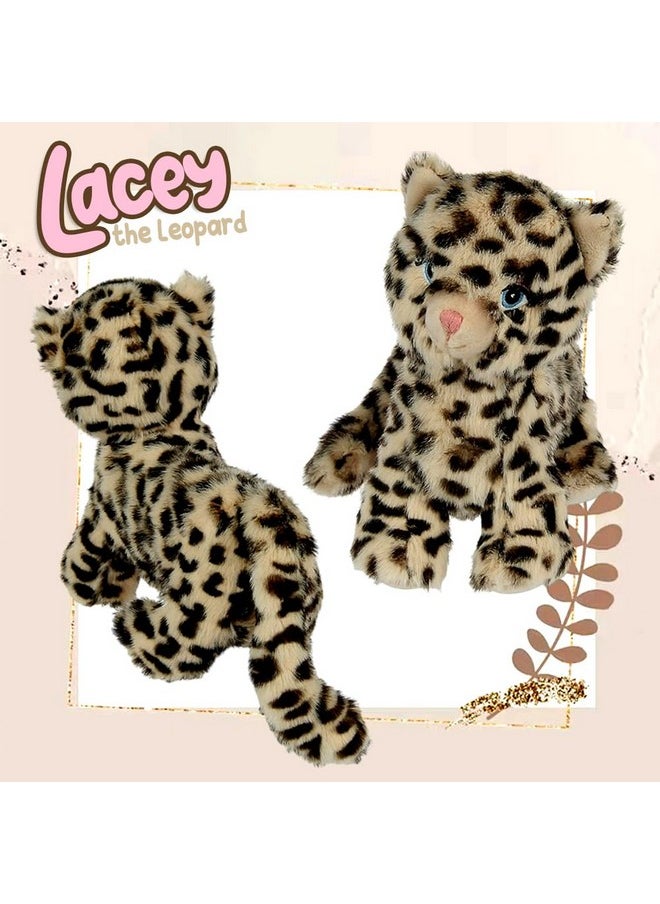 | Lacey The Leopard Tooth Fairy Pillow Stuffed Animal Plush Doll With Pocket | Perfect Loose Tooth Gift For Daughter, Son, Granddaughter, Nephew Or Niece