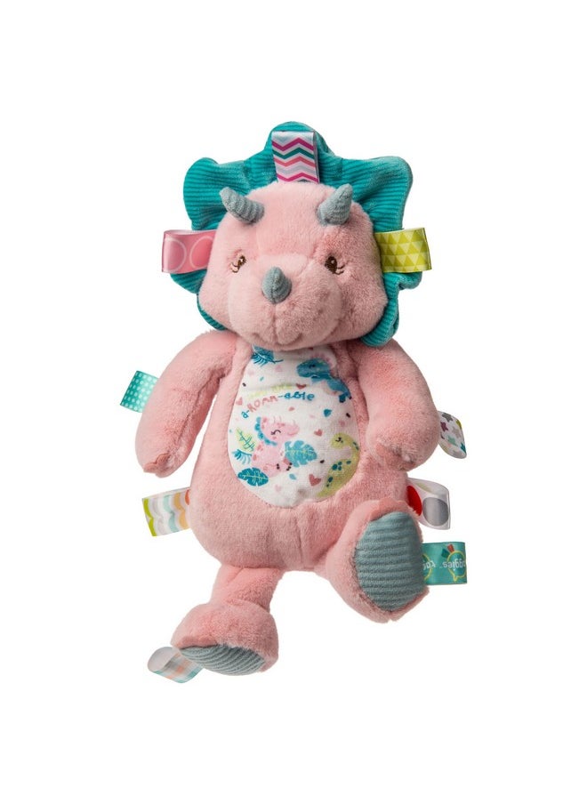 Taggies Stuffed Animal Soft Toy, 12-Inches, Aroar-A-Saurus Dinosaur