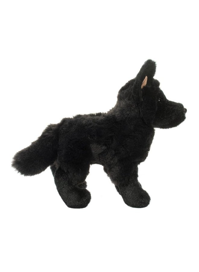 Harko Black German Shepherd Dog Plush Stuffed Animal