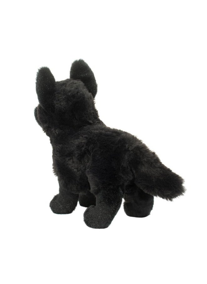 Harko Black German Shepherd Dog Plush Stuffed Animal