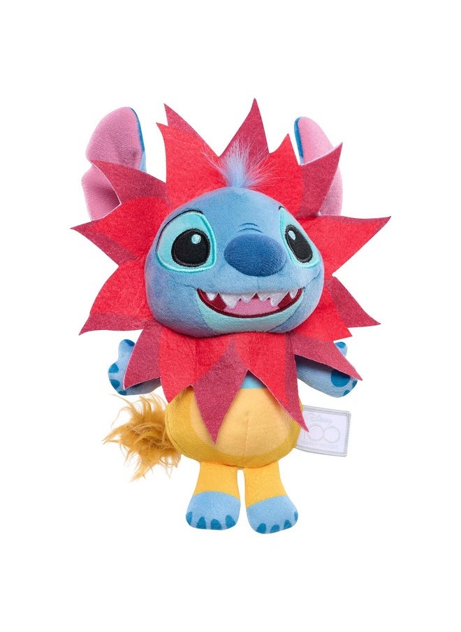 Disney100 Years Of Wonder Stitch As Simba Small Plushie Stuffed Animal, Officially Licensed Kids Toys For Ages 2 Up