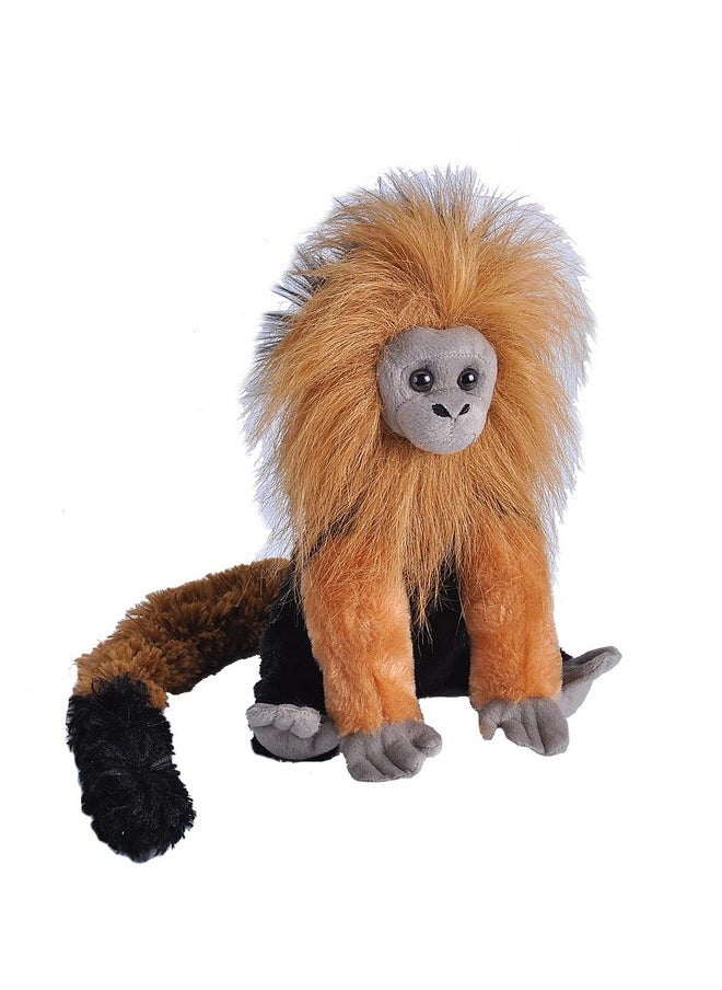 Golden Lion Tamarin, Cuddlekins, Stuffed Animal, 12 Inches, Gift For Kids, Plush Toy, Fill Is Spun Recycled Water Bottles