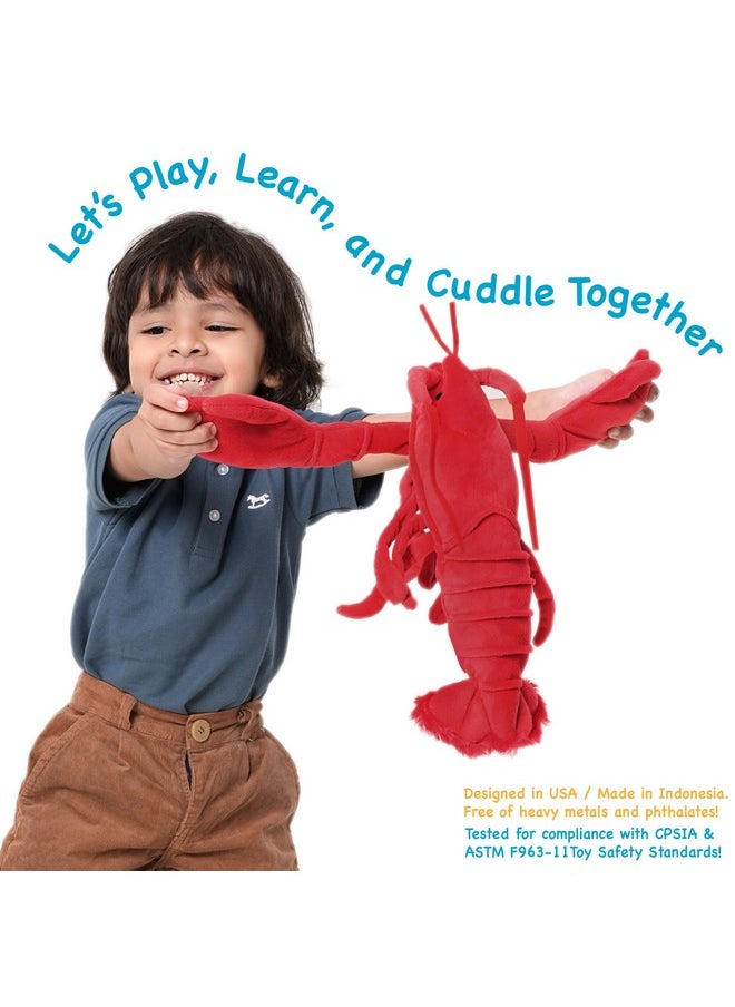 Lenora The Lobster | 13 Inch Stuffed Animal Plush | By Tigerhart Toys