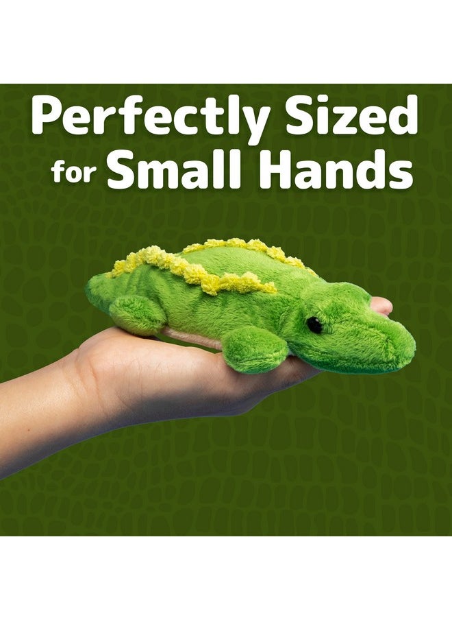 Stuffed Alligator Toy With 3 Baby Alligators - Alligator Plush Mommy With 3 Zippered Stuffed Alligator Babies, Ideal Stuffed Animal For Boy Or Girl Playtime - 3-5 Years