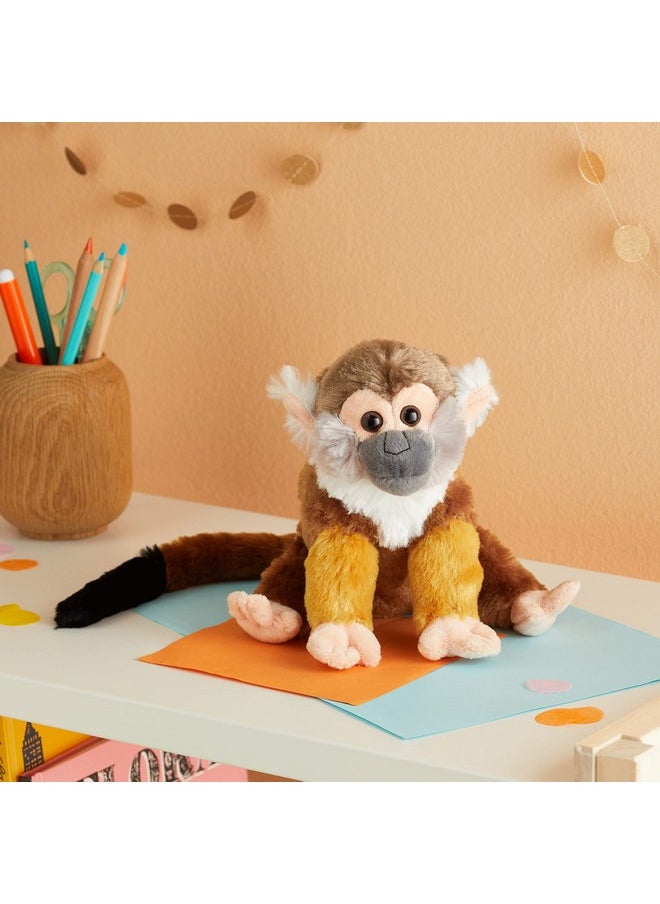 Squirrel Monkey Plush, Stuffed Animal, Plush Toy, Gifts For Kids, Cuddlekins 8 Inches