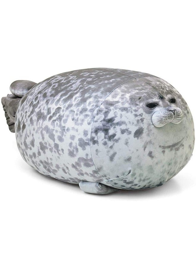 Chubby Blob Seal Pillow,Stuffed Cotton Plush Animal Toy Cute Ocean Large(23.6 In)…