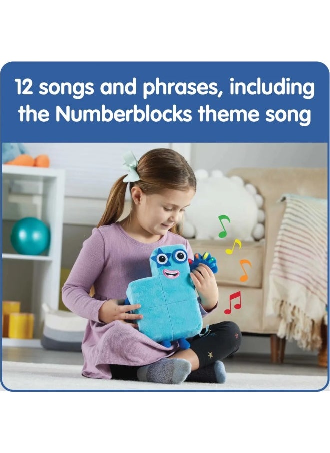 Learning Resources Numberblocks Sing-Along Numberblock Five Plush Toy