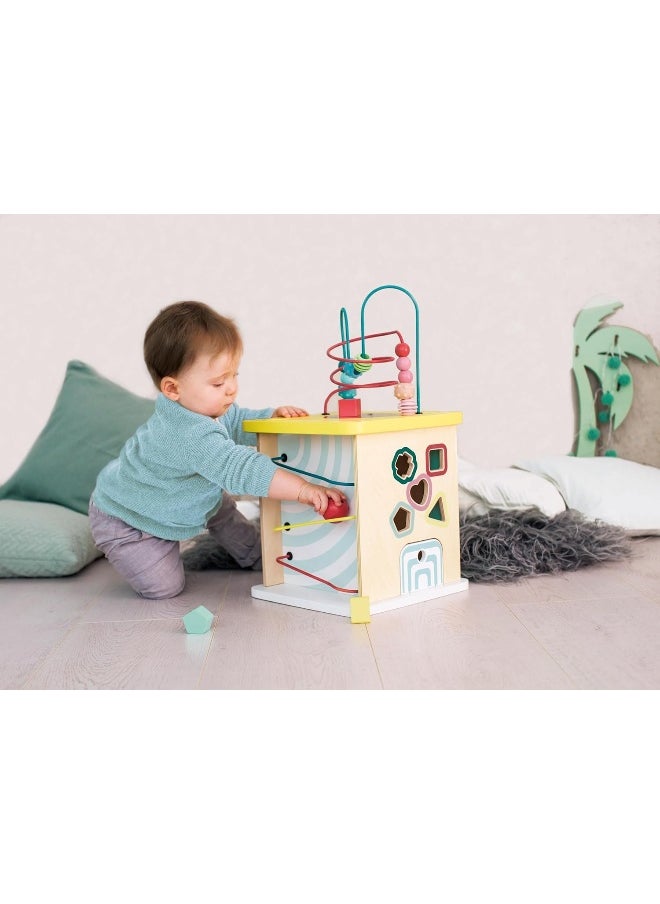 Hape Wooden Multi Activity Cube