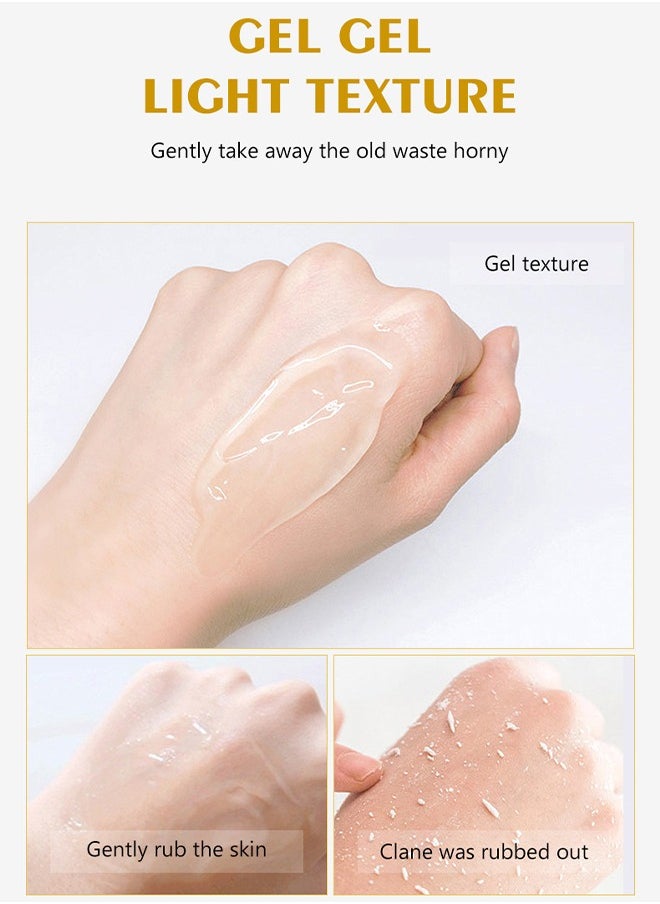 Peeling Gel - Face Exfoliator Lemon Sparkling Peeling Gel Brightening Facial Exfoliator Deep Exfoliating Face Exfoliator Exfoliating Peeling Gel Gently Daily Exfoliates For All Skin Types 100ml