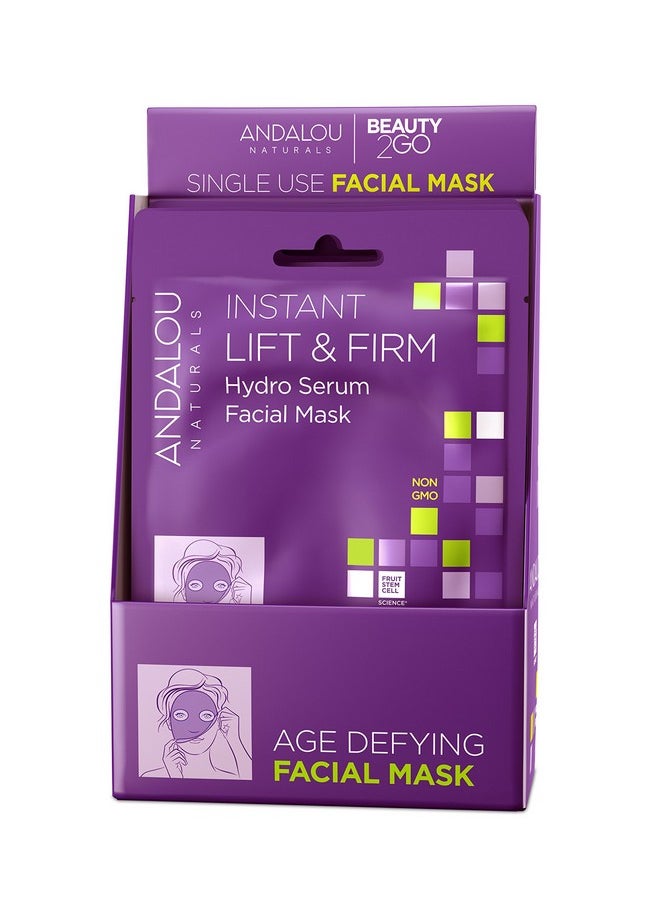 Instant Lift & Firm Hydro Serum Beauty Facial Mask 0.6 Fo Pack Of 6