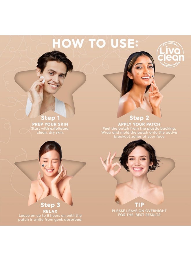 240 Ct Neutrals Pimple Patches For Face W/Salicylic Acid & Tea Tree, Hydrocolloid Acne Patches Cute Star Pimple Patches For Healing, Cute Face Stickers, Zit Patch