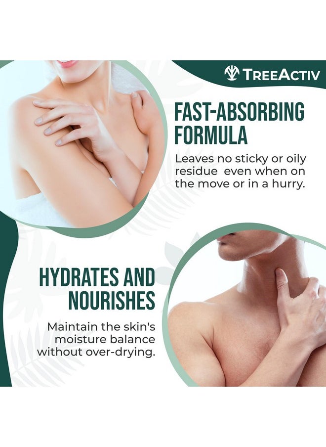 Body Acne Treatment Spray 4 Fl Oz, 2% Salicylic Acid Spray, Back Acne Spray, Tea Tree Oil Spray With Aloe Vera, Body Acne Spray, Back Acne Solution, Butt Acne Clearing Treatment, 1000+ Uses