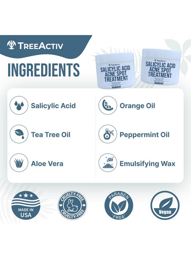 Invisible Acne Spot Treatment, 150+ Treatments, Salicylic Acid & Tea Tree Oil No Show Spot Treatment For Cystic & Hormonal Acne, Works For Blackheads & Whiteheads