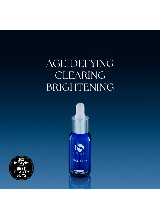 Active Serum; Face Serum, Anti-Aging, Helps Skin With Acne And Pigmentation, 0.5 Fl Oz
