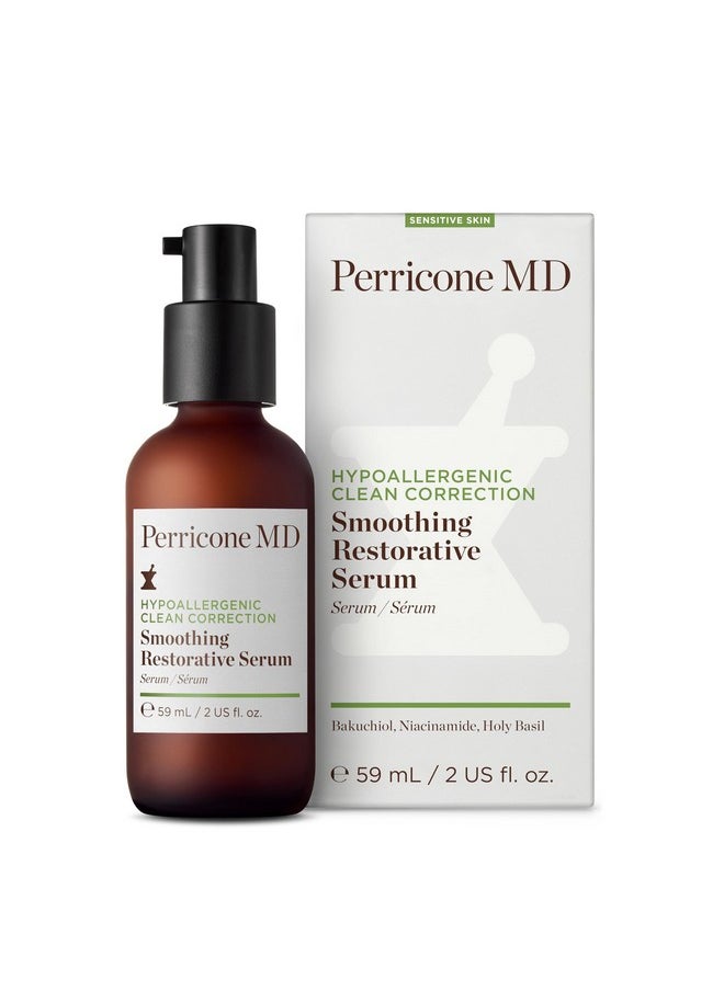 Hypoallergenic Clean Correction Smoothing Restorative Serum, 2 Fl. Oz.