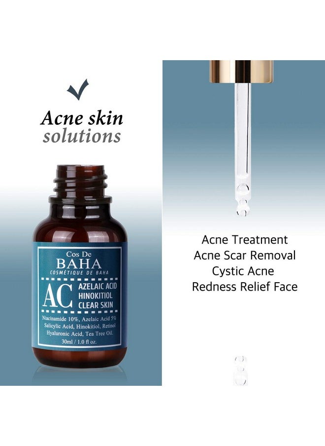 Advanced Pore Refining Facial Serum With Niacinamide And Tea Tree Oil For Acne-Prone Skin