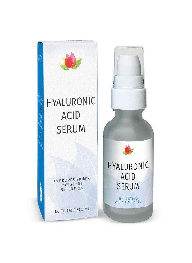 Hyaluronic Acid Serum For Face And Neck - Moisturizing, Nourishing, And Hydrating Serum Acido Hialuronico - Face Serum For Women, 1 Fl Oz