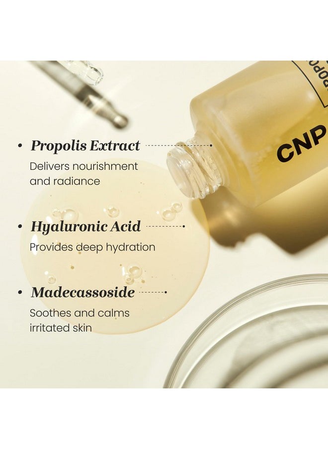 Honey Glow Serum - Hyaluronic Acid & Propolis For Hydrating, Anti-Aging, Centella Soothing Serum, For Sensitive Skin, Gifts For Women, Korean Skin Care (0.5 Fl. Oz)