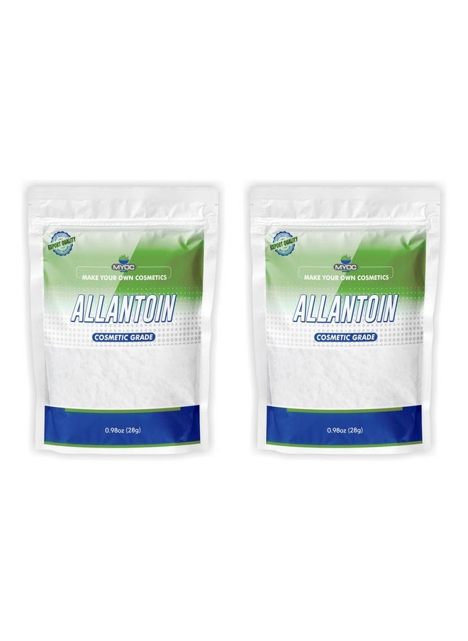 Allantoin Powder Pure Cosmetic Grade For Cosmetic Use For Cream, Gel, Serum, Lotion & Diy - 28 Gm (Pack Of 2)