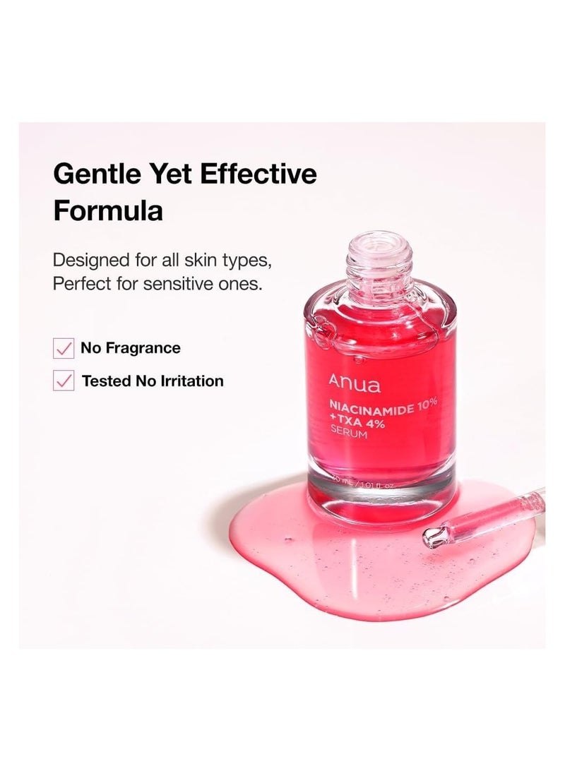 Evening Skin Perfection Pack - Niacinamide 10% TXA 4% Dark Spot Correcting Serum And Heartleaf Cream Mask Night Solution 25 mlml