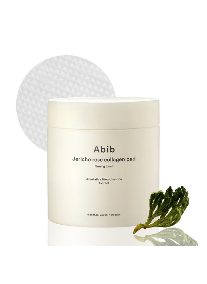 Jericho Rose Collagen Pad Firming Touch 60 Pads - Toner Pads With Collagen Extract, Skin Hydration