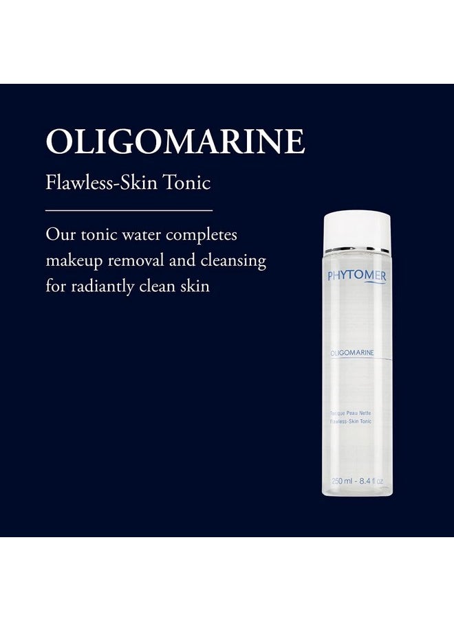 Oligomarine Flawless Skin Facial Tonic | Soothing Anti Aging Face Tonic | Make-Up Remover, Face Cleanser | Hydrating Face Toner | Fresh, Toned, Clear Skin | 250Ml