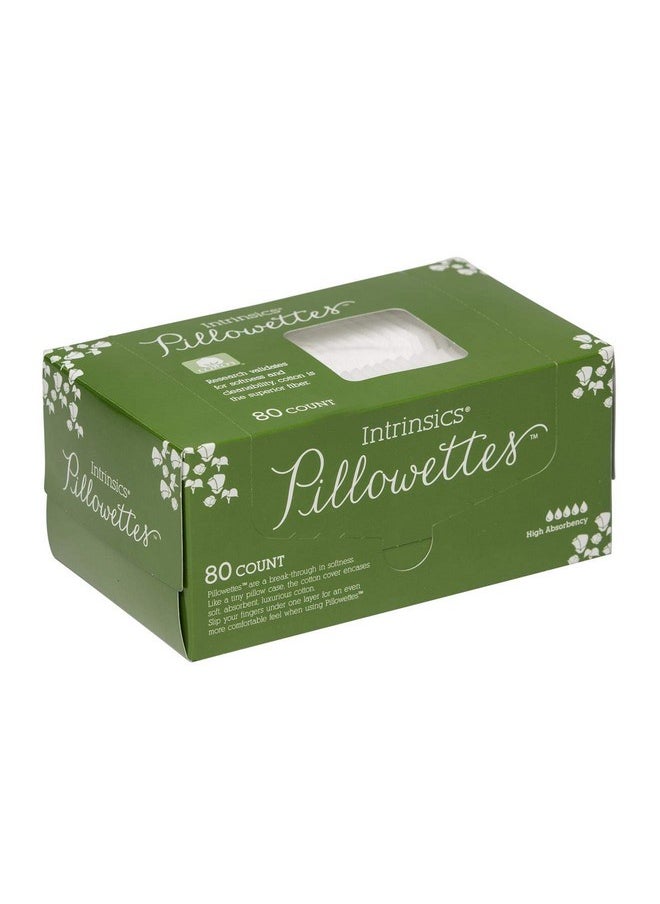 100% Soft Cotton Pillowettes For Face - 80 Count
