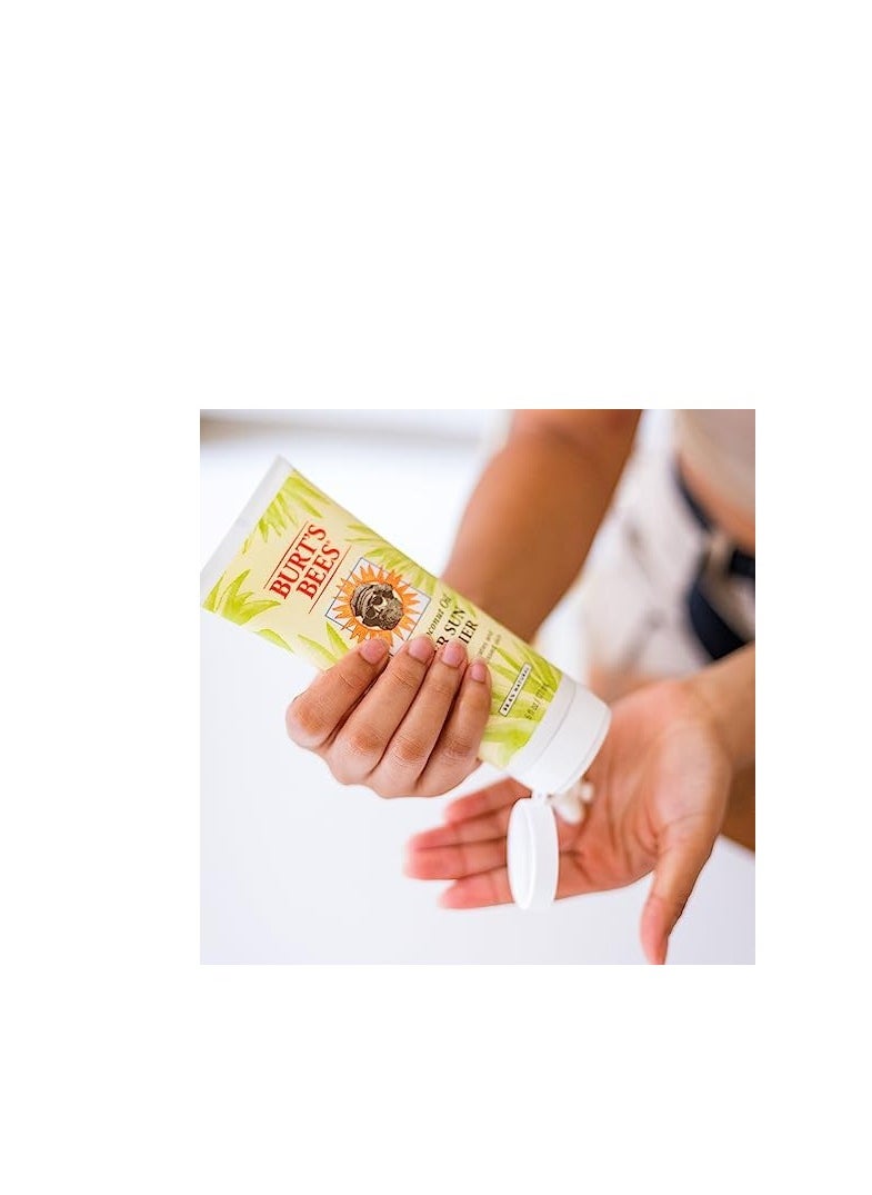 Burt's Bees Stocking Stuffers, After Sun Lotion with Hydrating Aloe Vera & Coconut Oil - Sunburn Relief, After Sun Soother, Natural Origin Skin Care Christmas Gifts, 6 oz