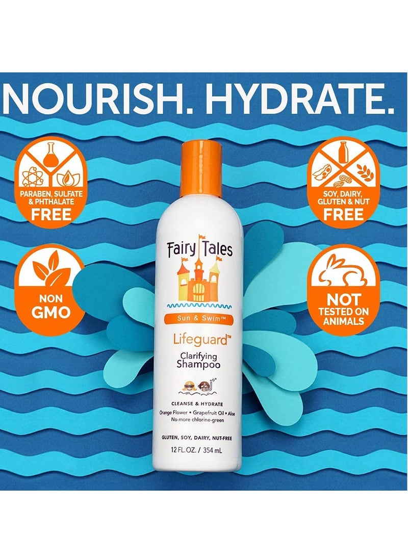 Fairy Tales Swimmer Conditioner for Kids - 8 oz | Made with Natural Ingredients in the USA | Replenish and Restore from Chlorine and Salt Damage | No Parabens, Sulfates, or Synthetic Dyes