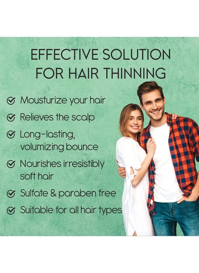 Tea Tree Shampoo And Conditioner Set For Hair Growth, Thinning Hair Loss Treatments Women & Men, Thickening Products, Paraben & Sulfate Free 20.2 Fl Oz Each.