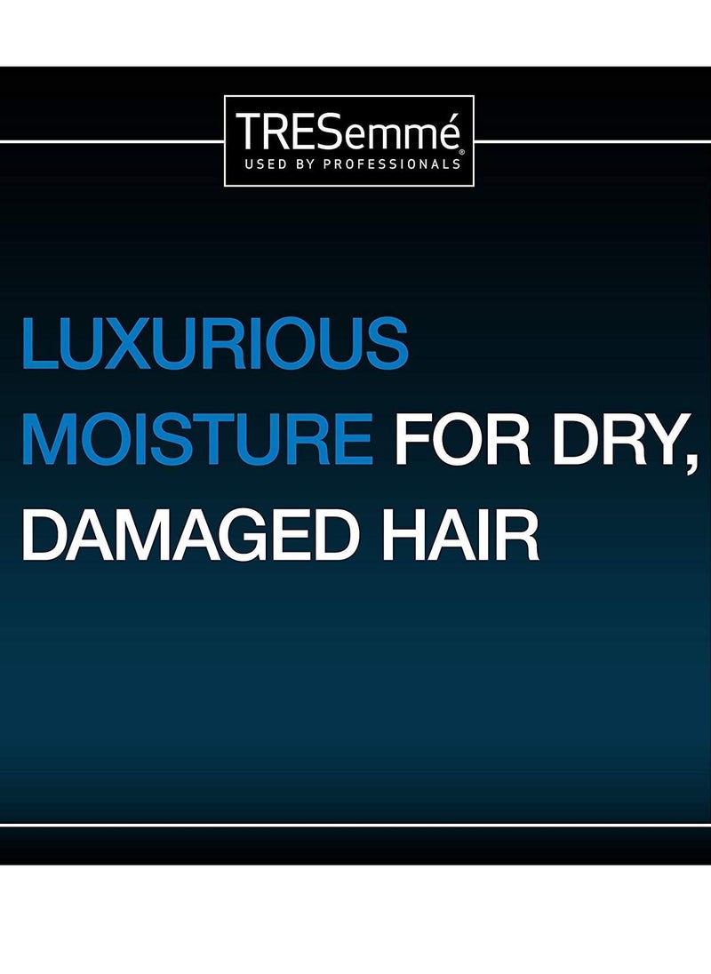 Moisture Rich with Vitamin Luxurious Moisture 900ml, Conditioner and Shampoo for dry, damaged hair White/ Black, 900 ml (Pack of 4)