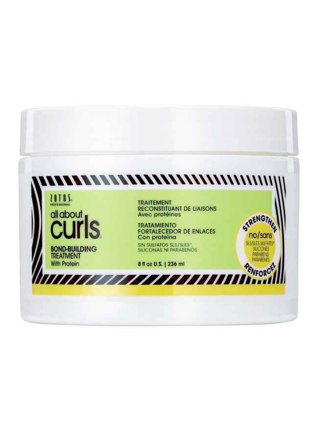 Bond Building Treatment Cream, Strengthens & Protects, Vegan & Cruelty Free, Sulfate Free, 8 Fl Oz