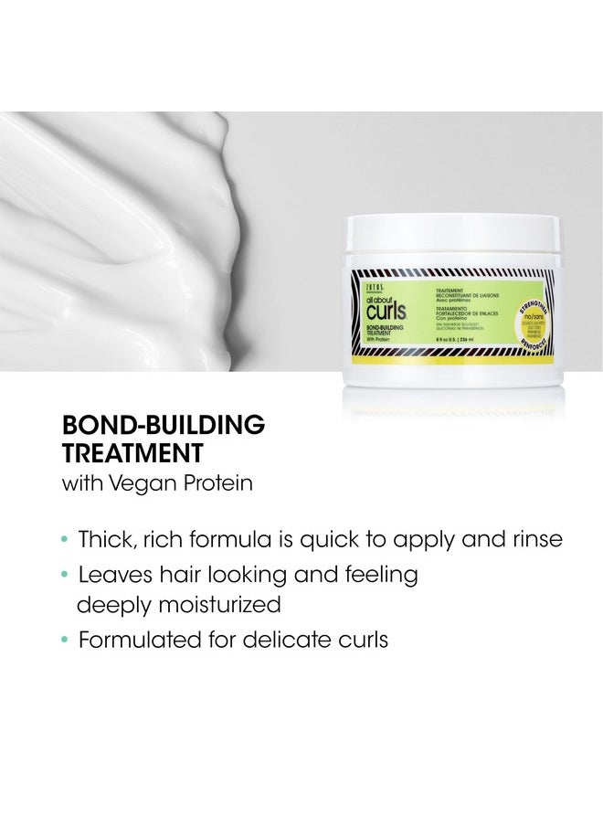 Bond Building Treatment Cream, Strengthens & Protects, Vegan & Cruelty Free, Sulfate Free, 8 Fl Oz