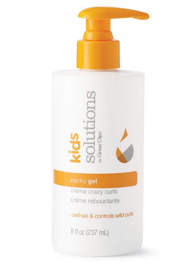 Solutions Kid'S Wacky Gel, 8Oz | Hair Gel Adds Structure & Shine | Recommended For Children Ages 4-10