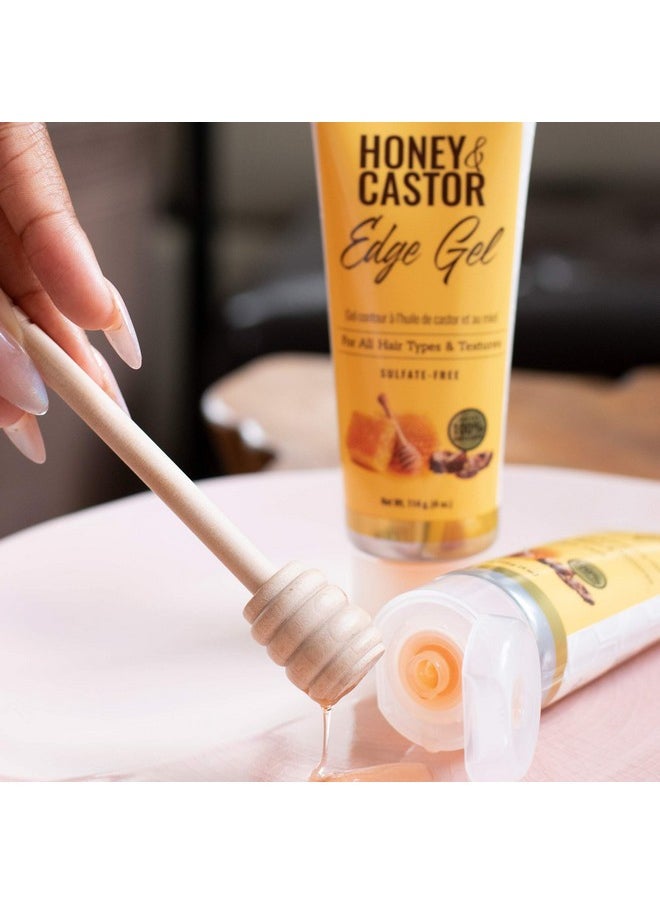 Originals Honey And Castor Edge Hair Gel For All Hair Types And Textures, Sulfate-Free, 4 Oz