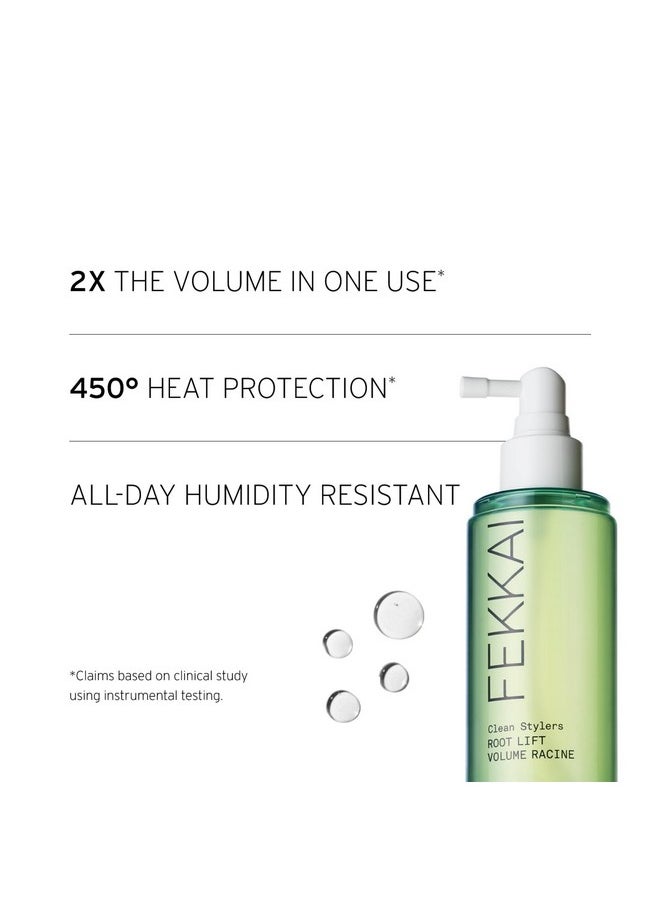 Clean Stylers Root Lift Volume Spray - 5 Oz - Increases Volume & Provides 450˚F Heat Protection - Free Of Sulfates, Parabens, Phthalates - Vegan, Cruelty-Free
