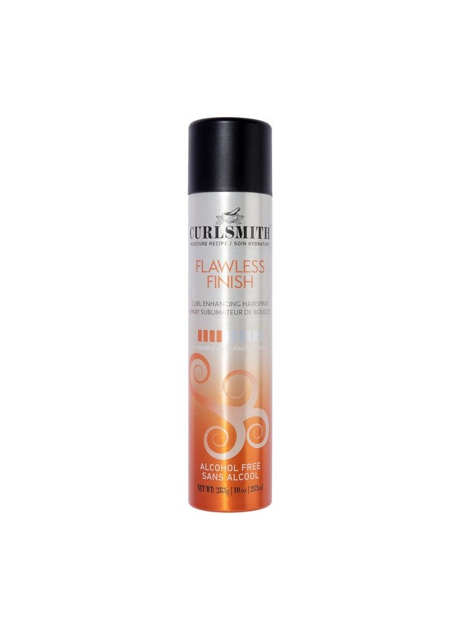 - Flawless Finish Hairspray, Flexible Hold Without Dryness, Alcohol Free, For Curly, Wavy And Coily Hair (10 Oz)